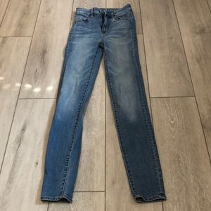 Womens size 00 xlong American Eagle skinny jeans